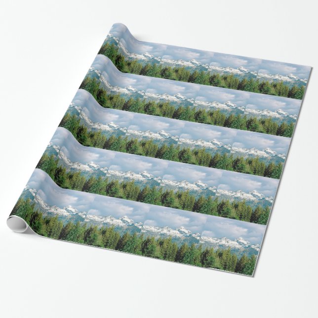 Storslagna Tetons parkerar Presentpapper (Utrullad)