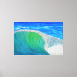 Storslagsvåg Canvastryck