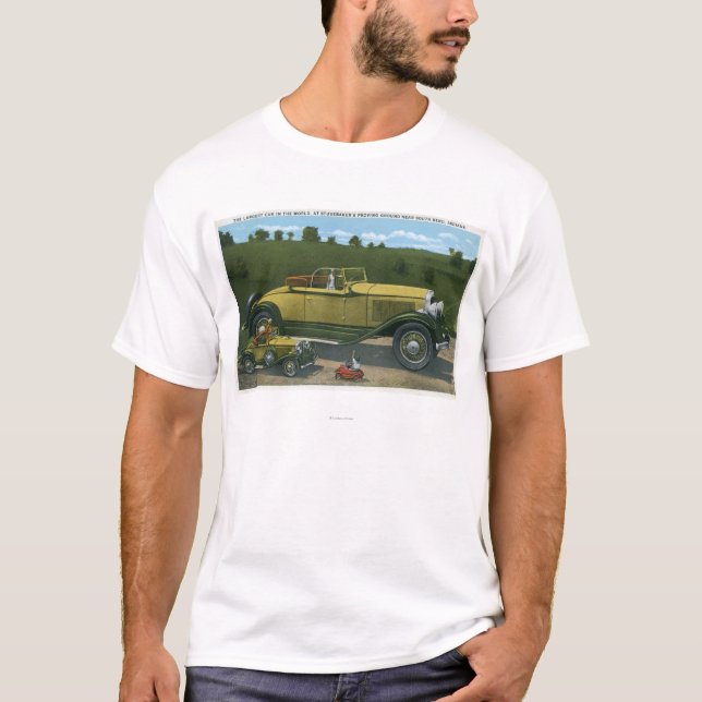 Störst bil i världen, Studebaker bevisa Tee Shirt (Framsida)