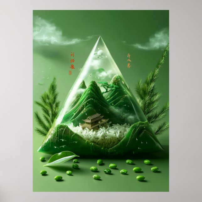 Största bergslandskapet Poster (Framsidan)