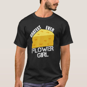Största Blomsterflicka Någonsin Bröllopsfest Kul E T Shirt