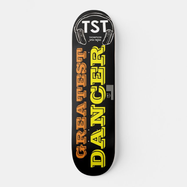 STÖRSTA DANSAREN Skateboard (Framsida)