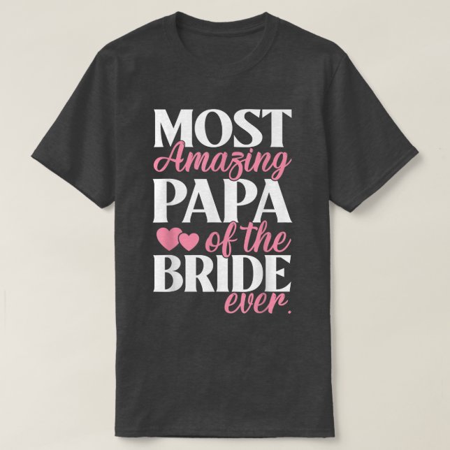 Största delen av Fantastisk i Bride Bröllop T Shirt (Design framsida)