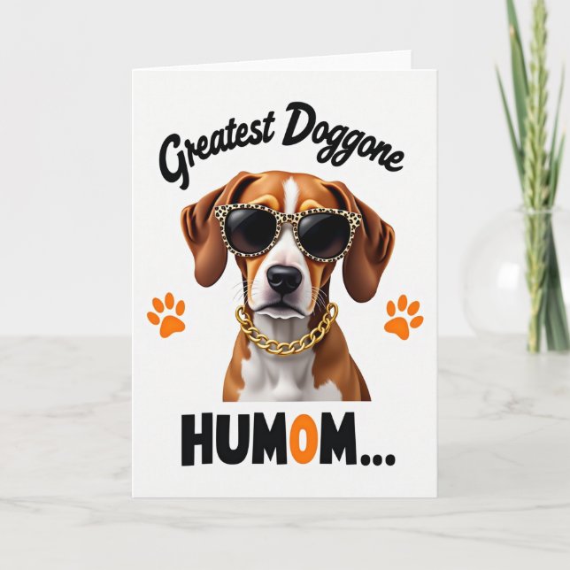 Största Humom Hund Kort (Framsida)