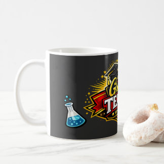 Största läraren universitetsstil-märke kaffemugg