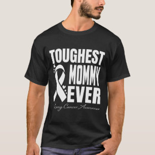 Största MAMMA någonsin Lung Cancer-medvetenhet T Shirt
