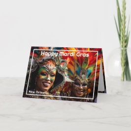 💚 💛 storstadsregionen: Mardi Gras Magic Kort