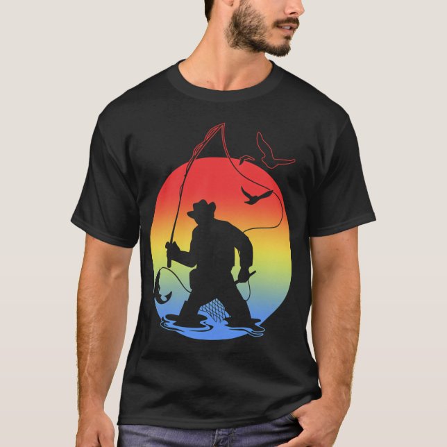Storsvartabbsretro T Shirt (Framsida)