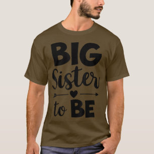 Storsyster till 2023 Gravids annonseringssibli T Shirt