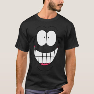 Stort Ansikte T Shirt