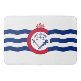 Stort badmatt med flagga av Cincinnati Badrumsmatta