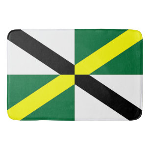 Stort badmatt med flagga av Monterey Badrumsmatta
