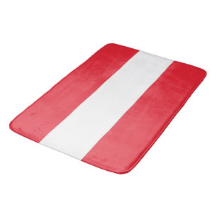 Stort badmatt med flagga från Österrike Badrumsmatta