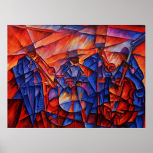Stort band poster