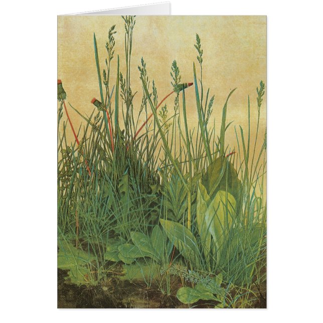 Stort biet av torva hälsningskort (Framsidan)