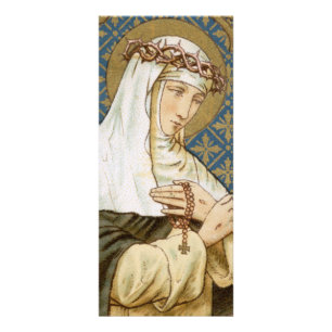 Stort Catherine of Siena (BK 19) rackkort 3 Reklamkort