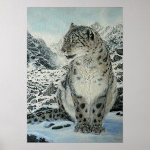 Stort format för affisch för Leopard för