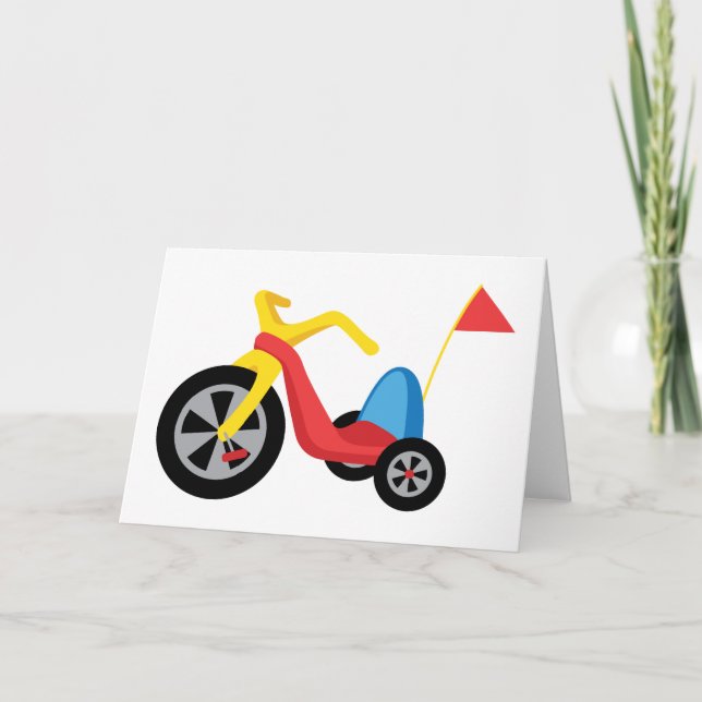 Stort hjul kort (Framsida)