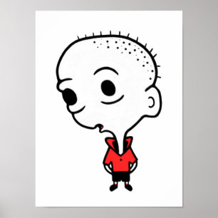 Stort huvud poster