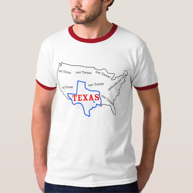 Stort i den Texas skjortan T-shirt (Framsida)
