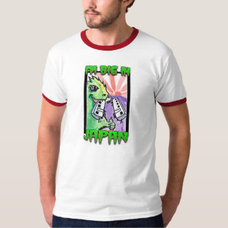 Stort i Japan lyckligT-tröja T Shirt