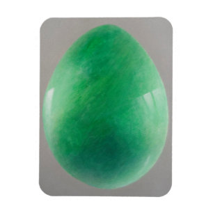 Stort Jadeägg Magnet