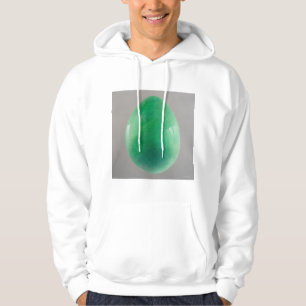 Stort Jadeägg Sweatshirt Med Luva