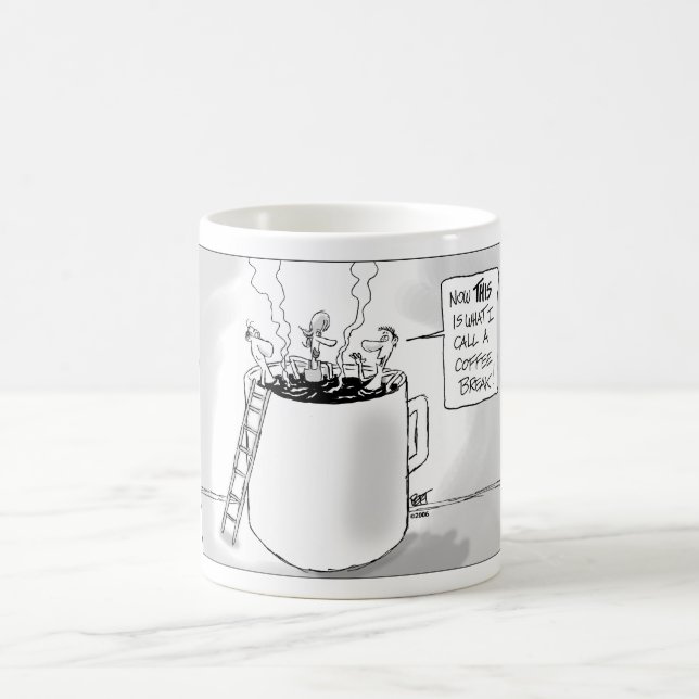 Stort kaffe kaffemugg (Center)