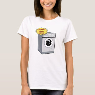 Stort laddar t-skjortan tee shirt