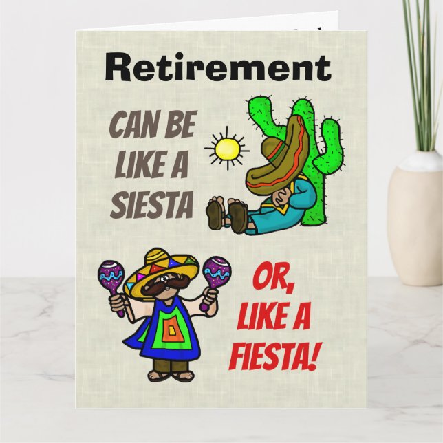 Stort mexicanskt pensionkort kort (Framsida)