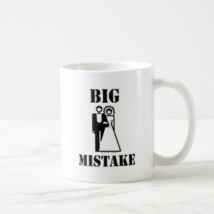 Stort misstag kaffemugg