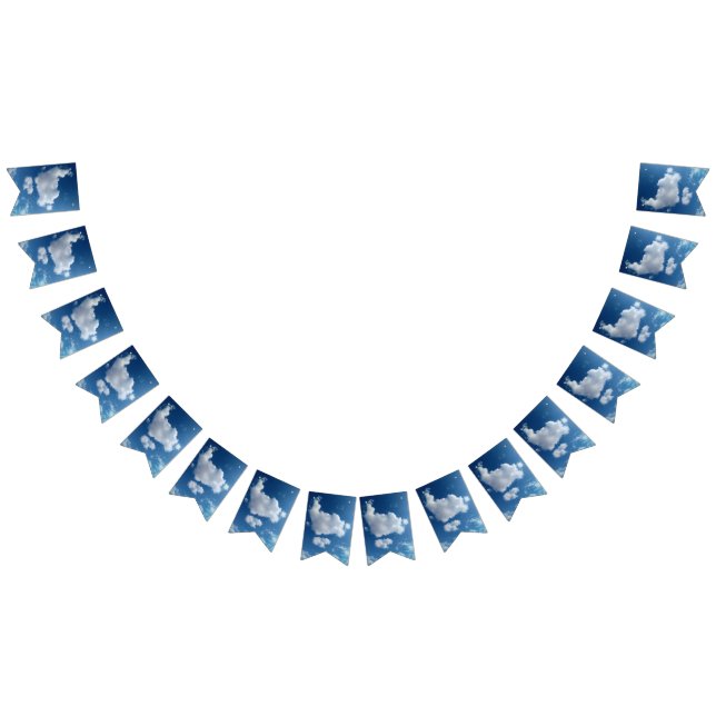 stort mjukt moln vimplar (Alla)