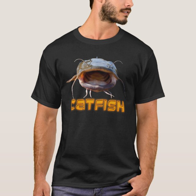 Stort munfiske tee (Framsida)