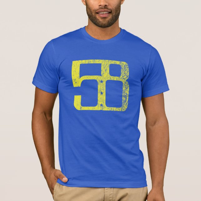 Stort neon 58 tröja (Framsida)