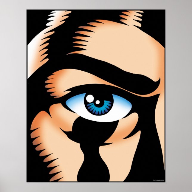 Stort öga poster (Framsidan)