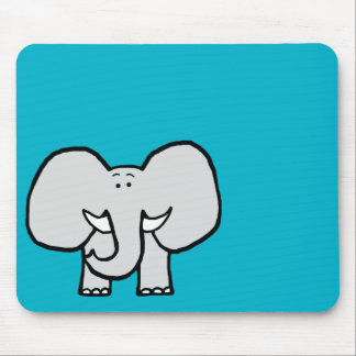 Stort öron elefanten Mousepad Musmatta