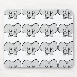 Stort öron elefanten Mousepad Musmatta