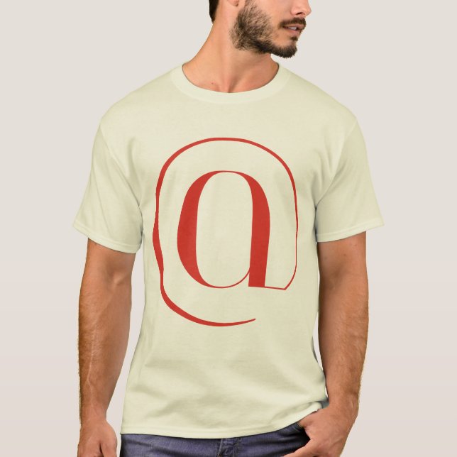 Stort på: Jeanne Moderno Lettres Tee Shirt (Framsida)
