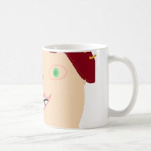 stort råna kaffemugg
