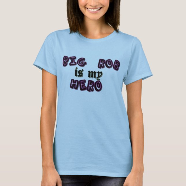 Stort råna tee shirt (Framsida)