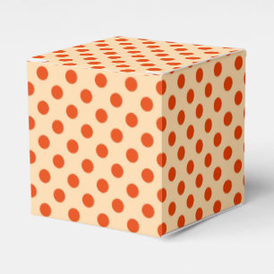 Stort retro pricker - den bleka orangen och presentaskar
