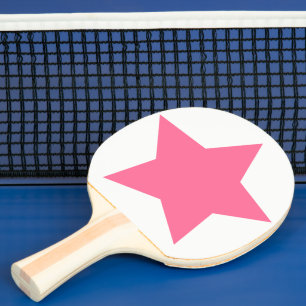 Stort Shock rosa Pingisracket