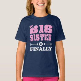 Stort sister Slutligen, äldre syster Gift T-Shirt