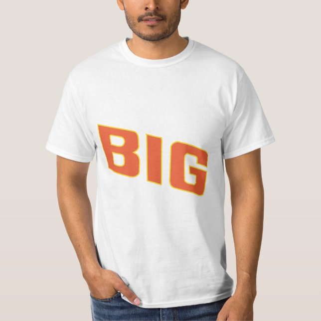 STORT… skräddarsy, som du önskar T Shirt (Framsida)