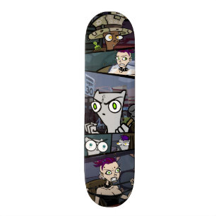 Stort stiga ombord av ilska skateboard bräda 21,5 cm