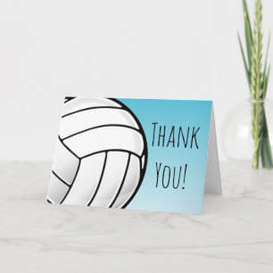 Stort tack för volleybollbollanpassningsbar kort