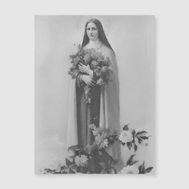 Stort terese of Lisieux magnetisk heliga Card