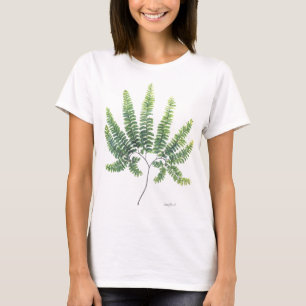 Stort tryck för Maidenhair Fern T-shirt