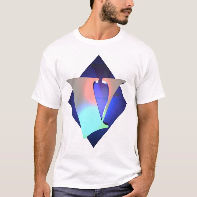 Stort V T Shirt (Framsida)