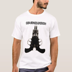 Stort vapen för RE-EVOLUTION T-shirt